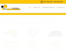 Tablet Screenshot of plasticestibas.com